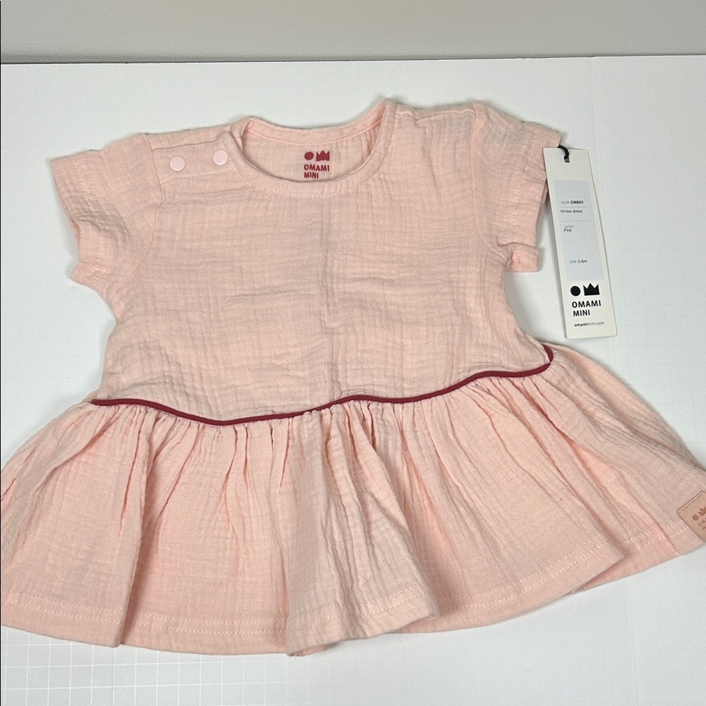 Omamimini Pink Hi-Low Dress - Picture 4 of 7